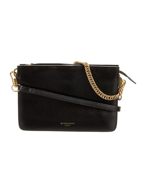 givenchy parfums black cross body bag|givenchy leather crossbody bag.